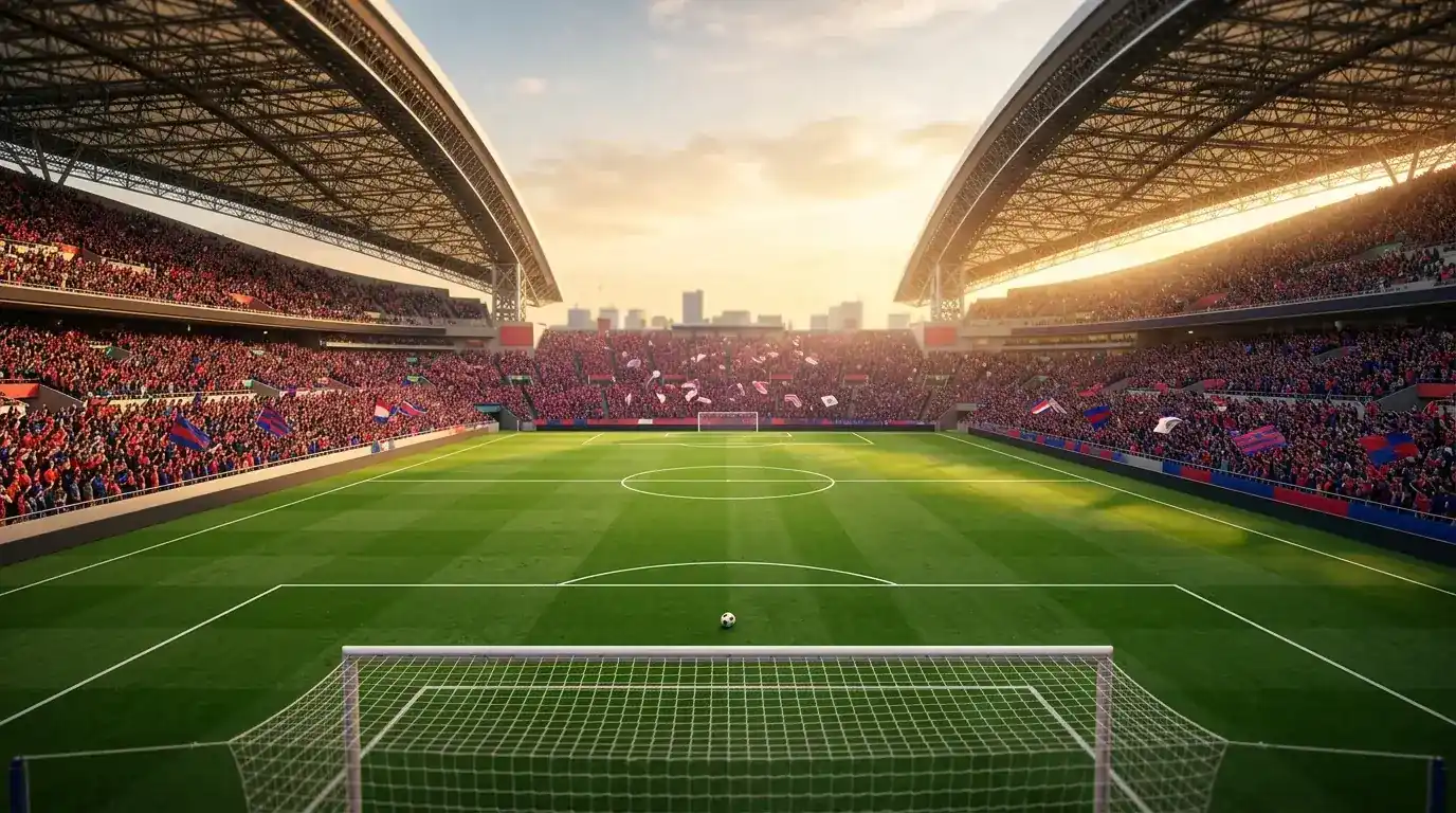 Estadio de la J League durante un partido de la temporada 2026-27